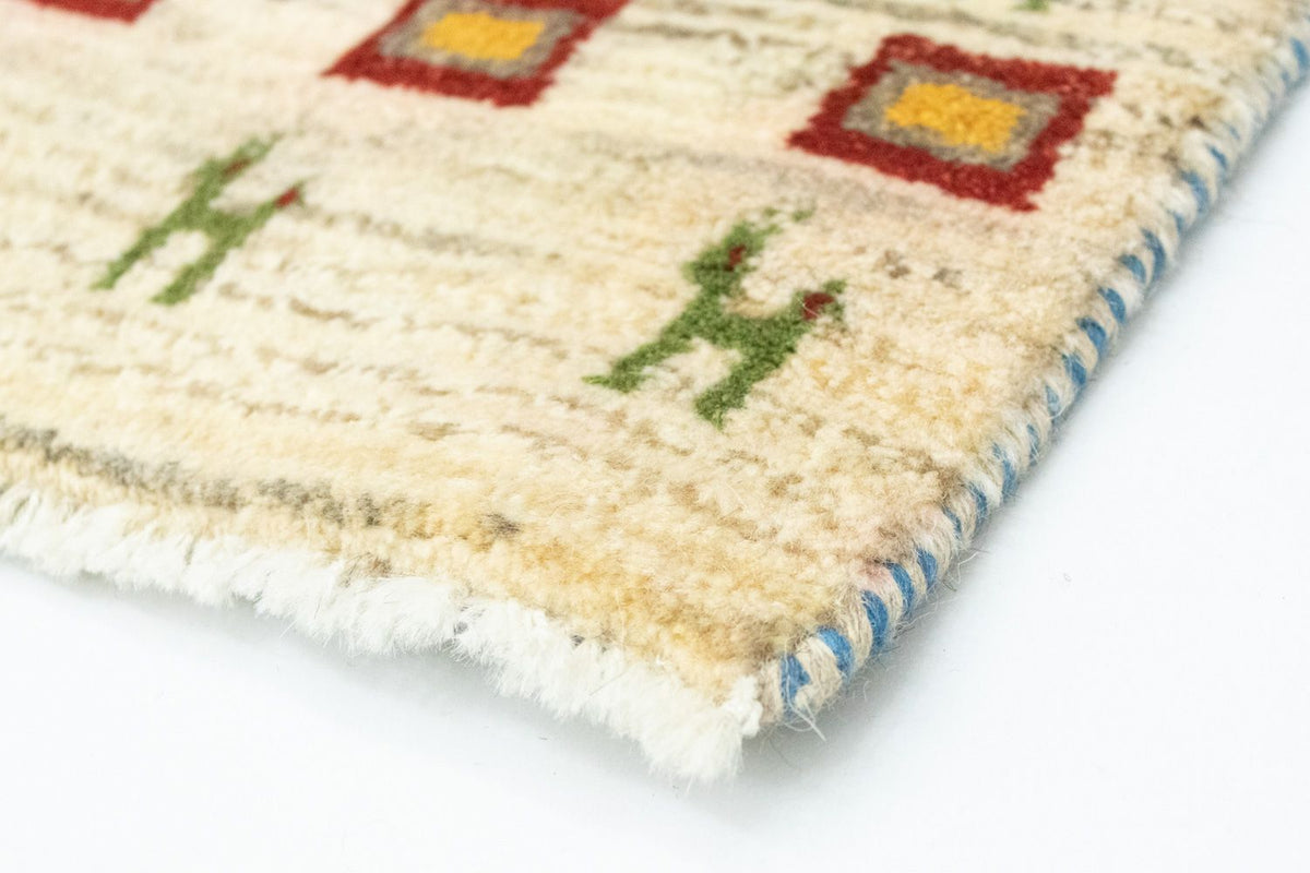 Tapis Gabbeh - Persan - 60 x 40 cm - multicolore