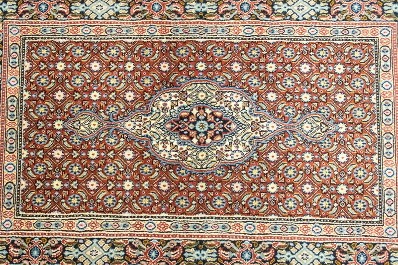 Tapis persan - Classique - 125 x 80 cm - rouge