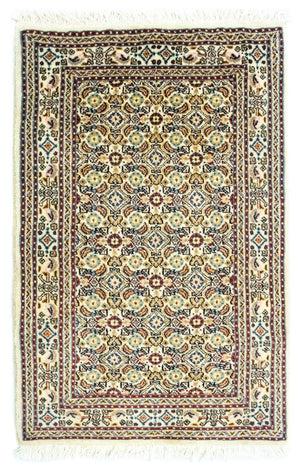 Tapis persan - Classique - 90 x 60 cm - beige