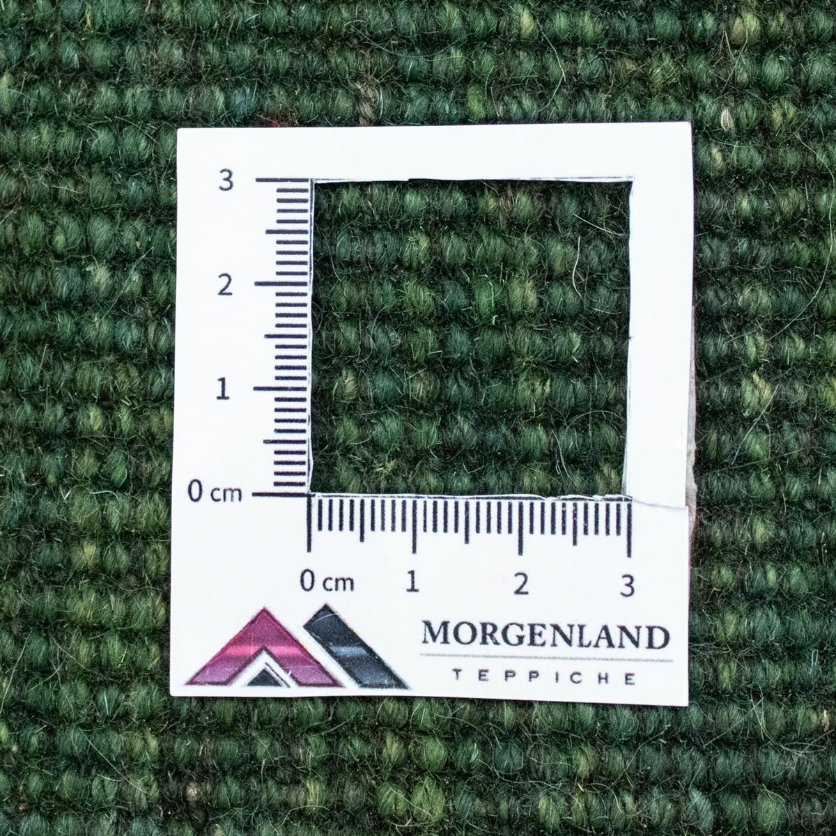 Tapis Gabbeh - Persan - 128 x 92 cm - vert