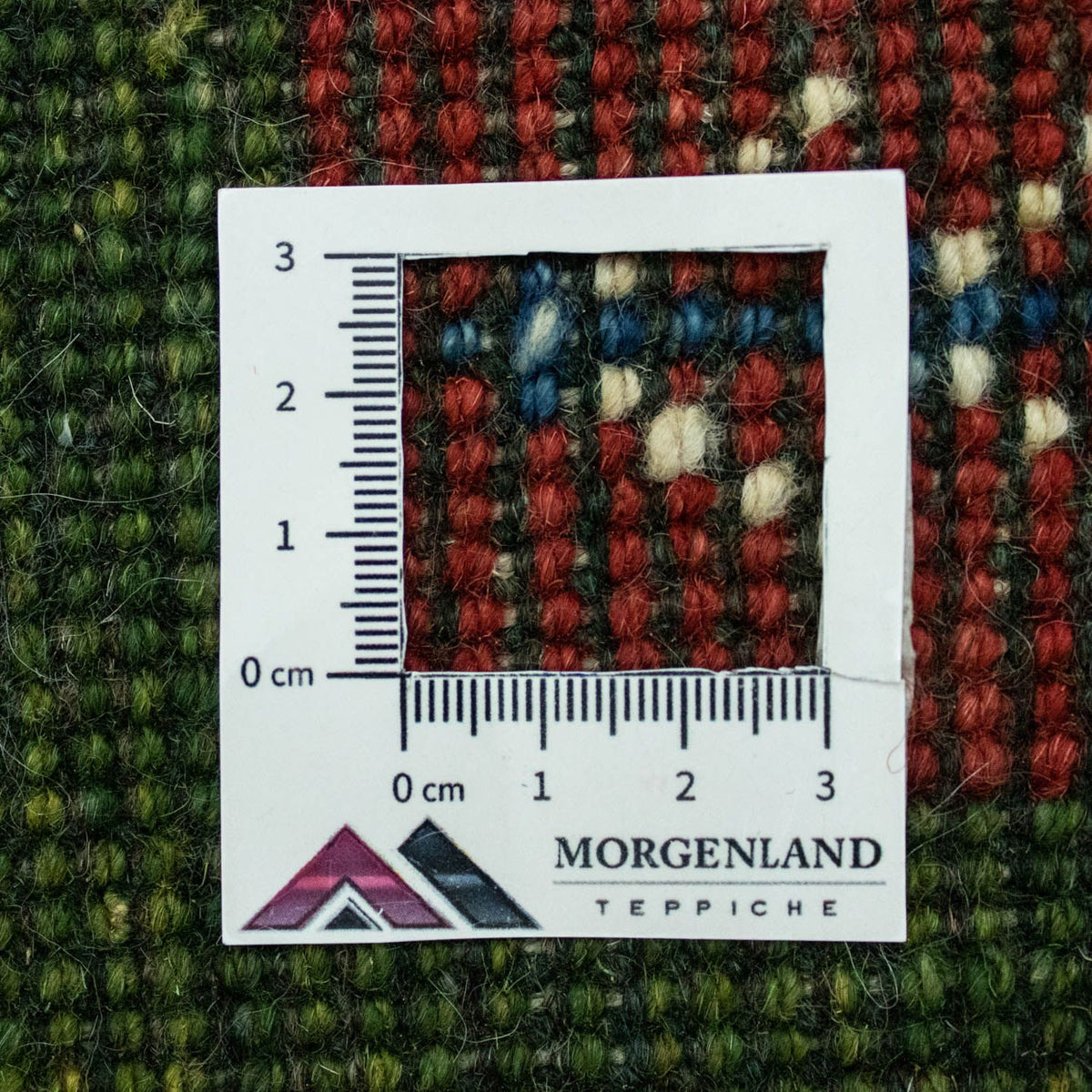 Tapis persan - Nomadic - 120 x 80 cm - vert