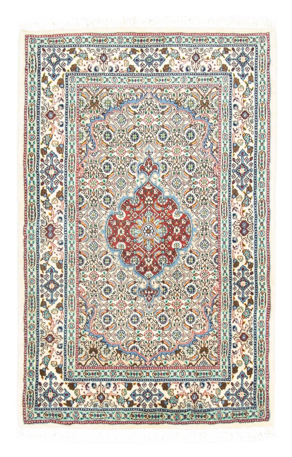 Tapis persan - Classique - 118 x 75 cm - bleu