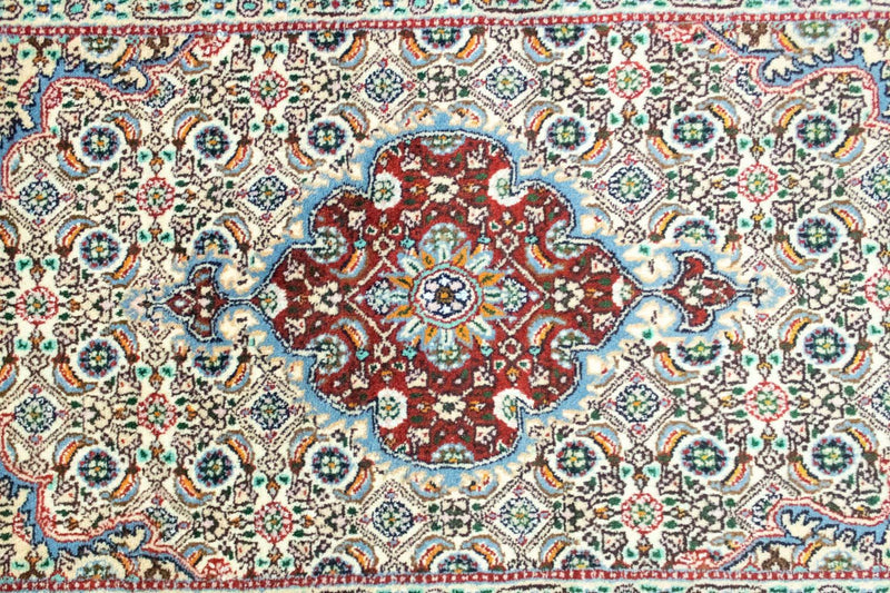 Tapis persan - Classique - 118 x 75 cm - bleu