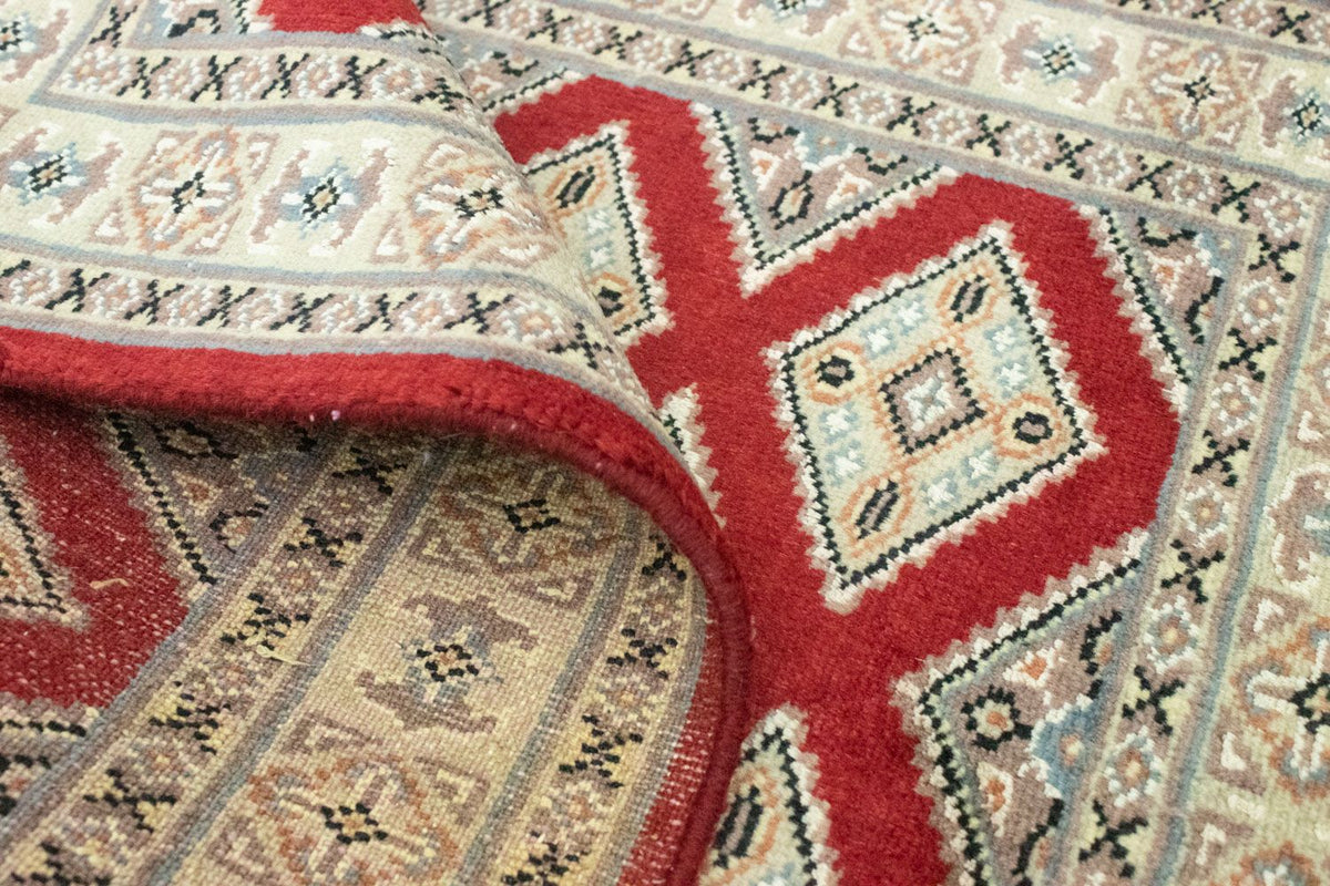 Tapis Pakistani - 93 x 63 cm - rouge
