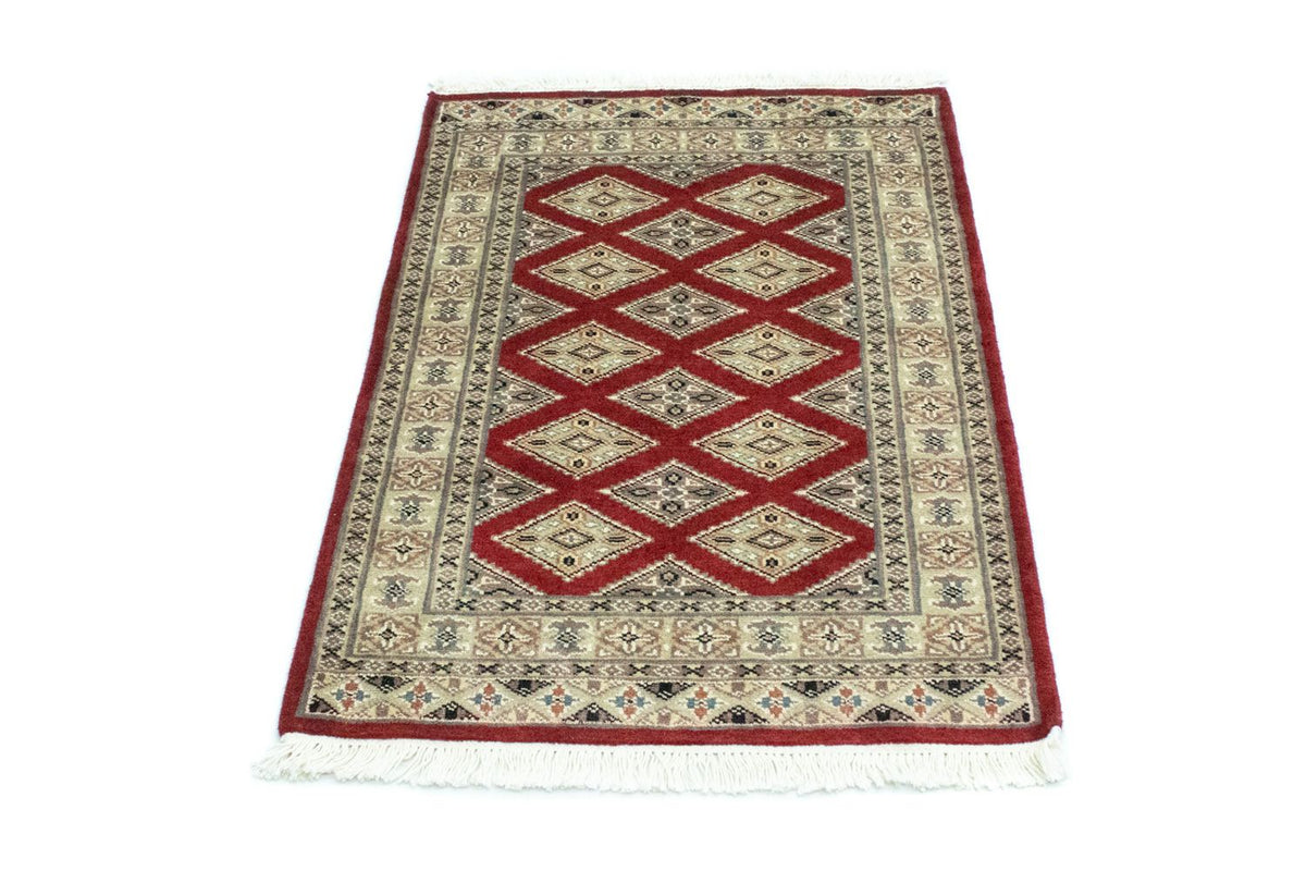 Tapis Pakistani - 93 x 63 cm - rouge