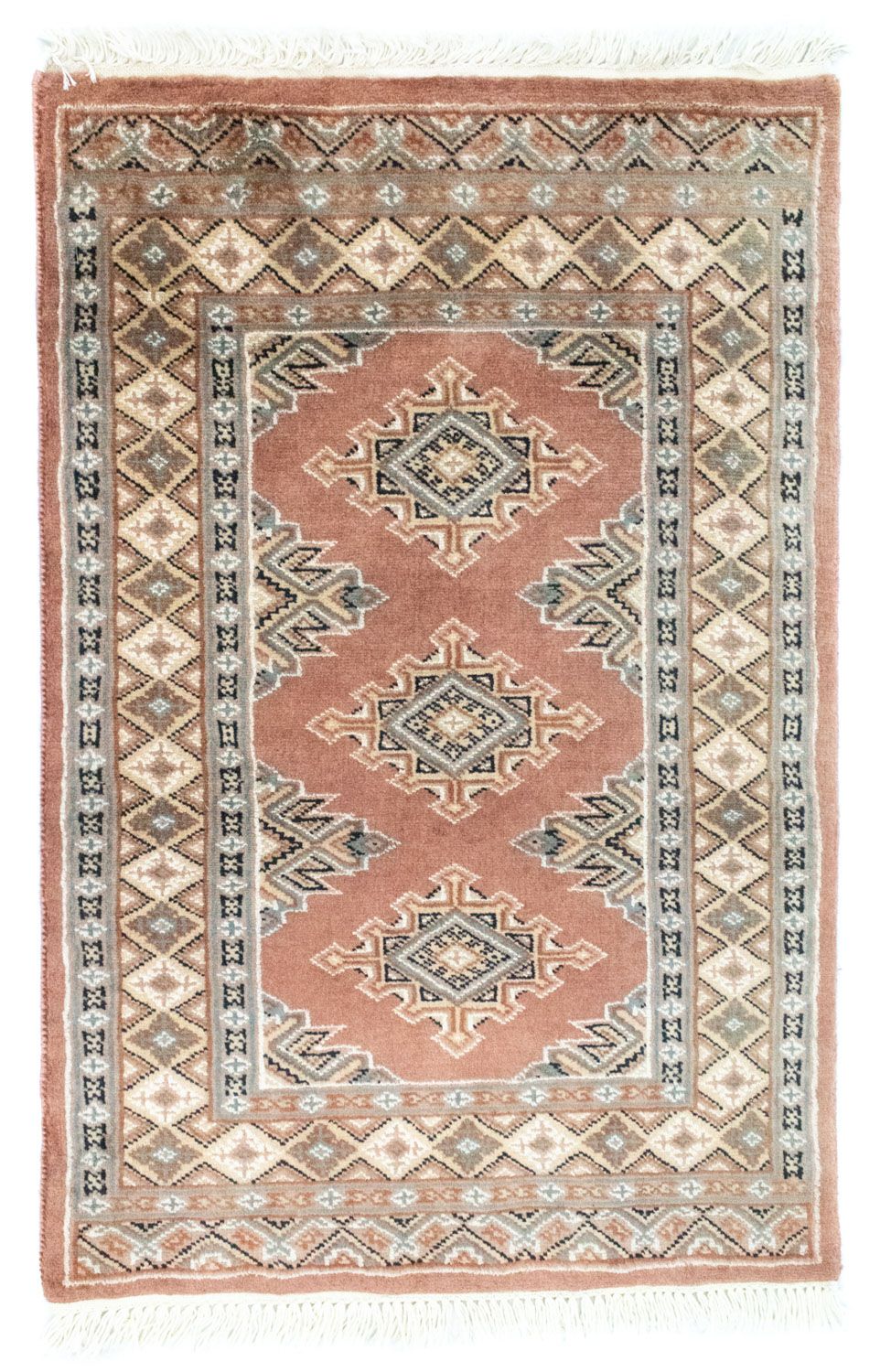 Tapis Pakistani - 88 x 57 cm - marron