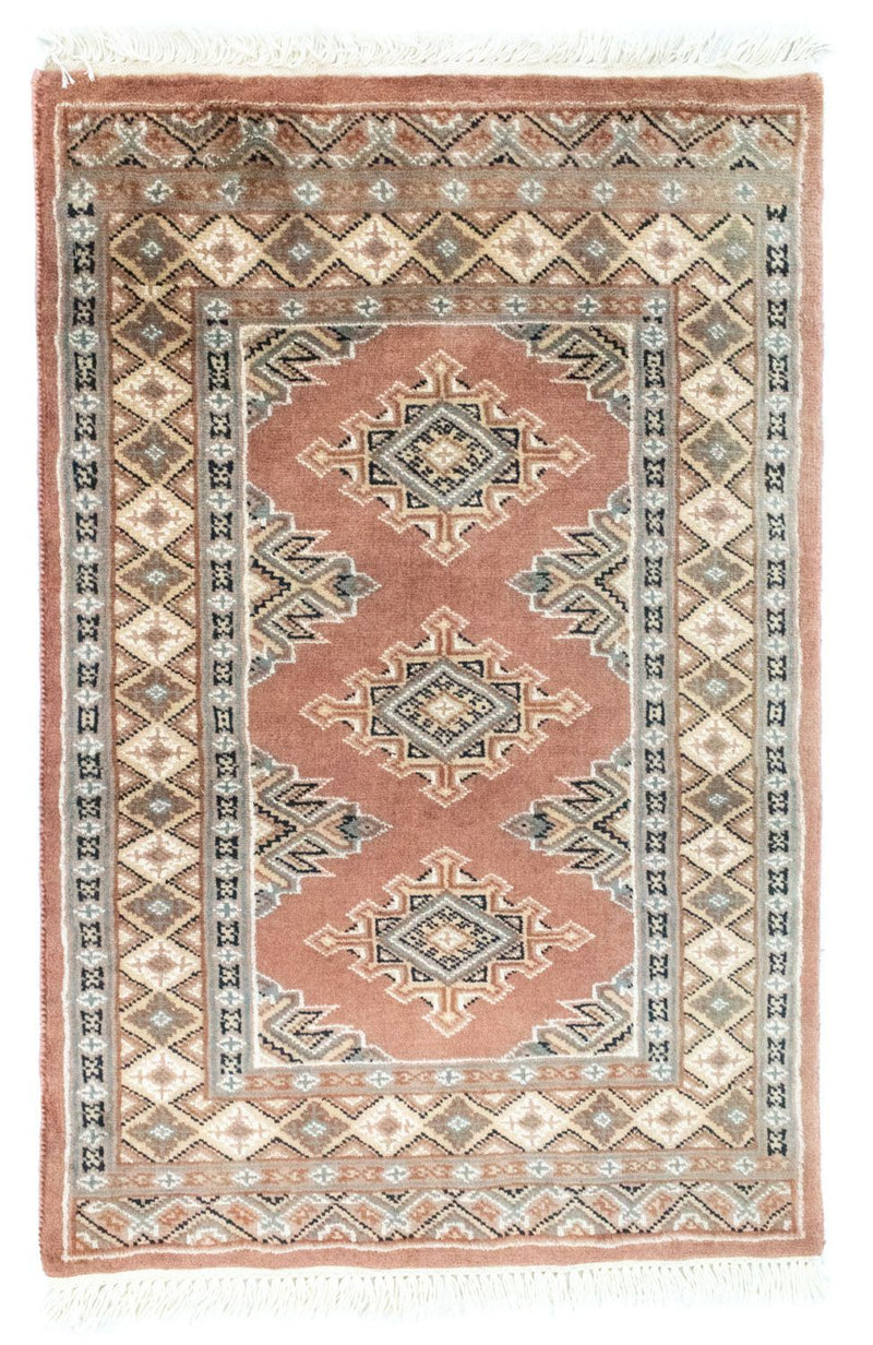 Tapis Pakistani - 88 x 57 cm - marron