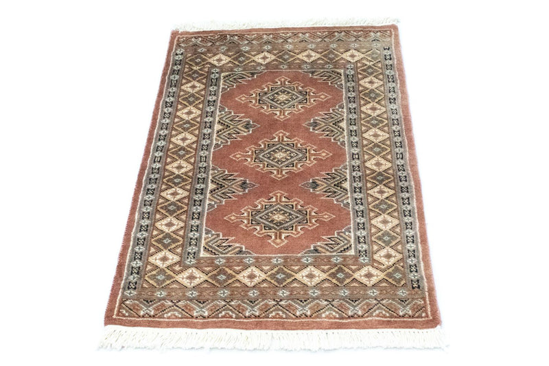 Tapis Pakistani - 88 x 57 cm - marron