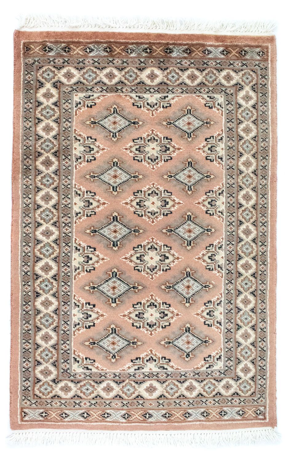 Tapis Pakistani - 91 x 61 cm - saumon