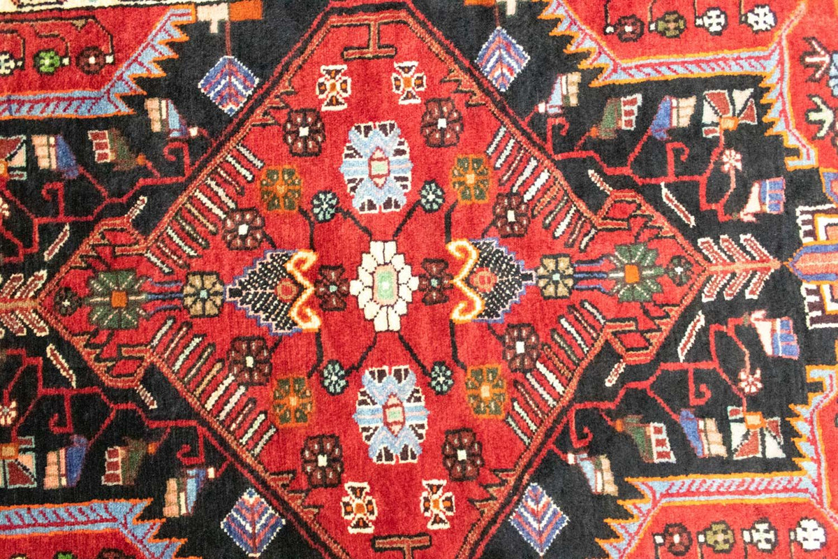 Tapis persan - Nomadic - 155 x 108 cm - rouge