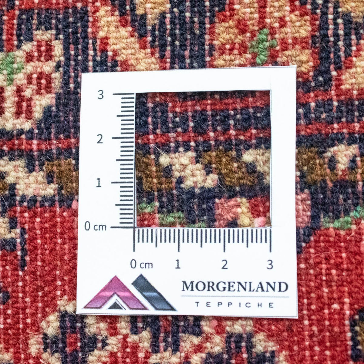 Tapis persan - Nomadic - 60 x 50 cm - rouge