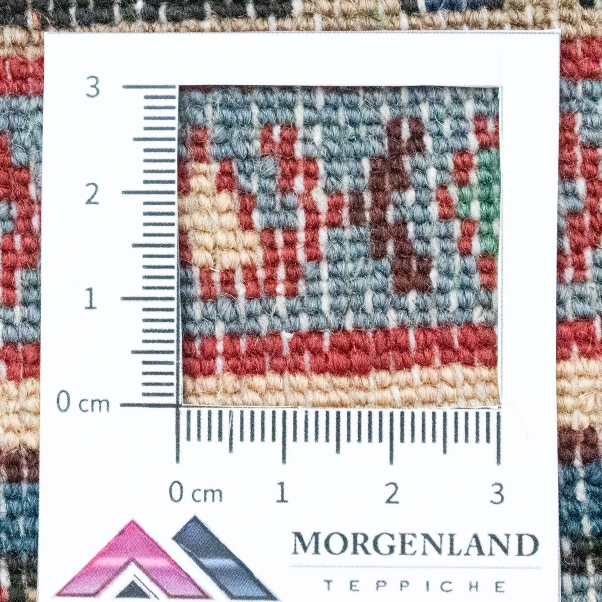 Tapis persan - Nomadic - 80 x 65 cm - rouge