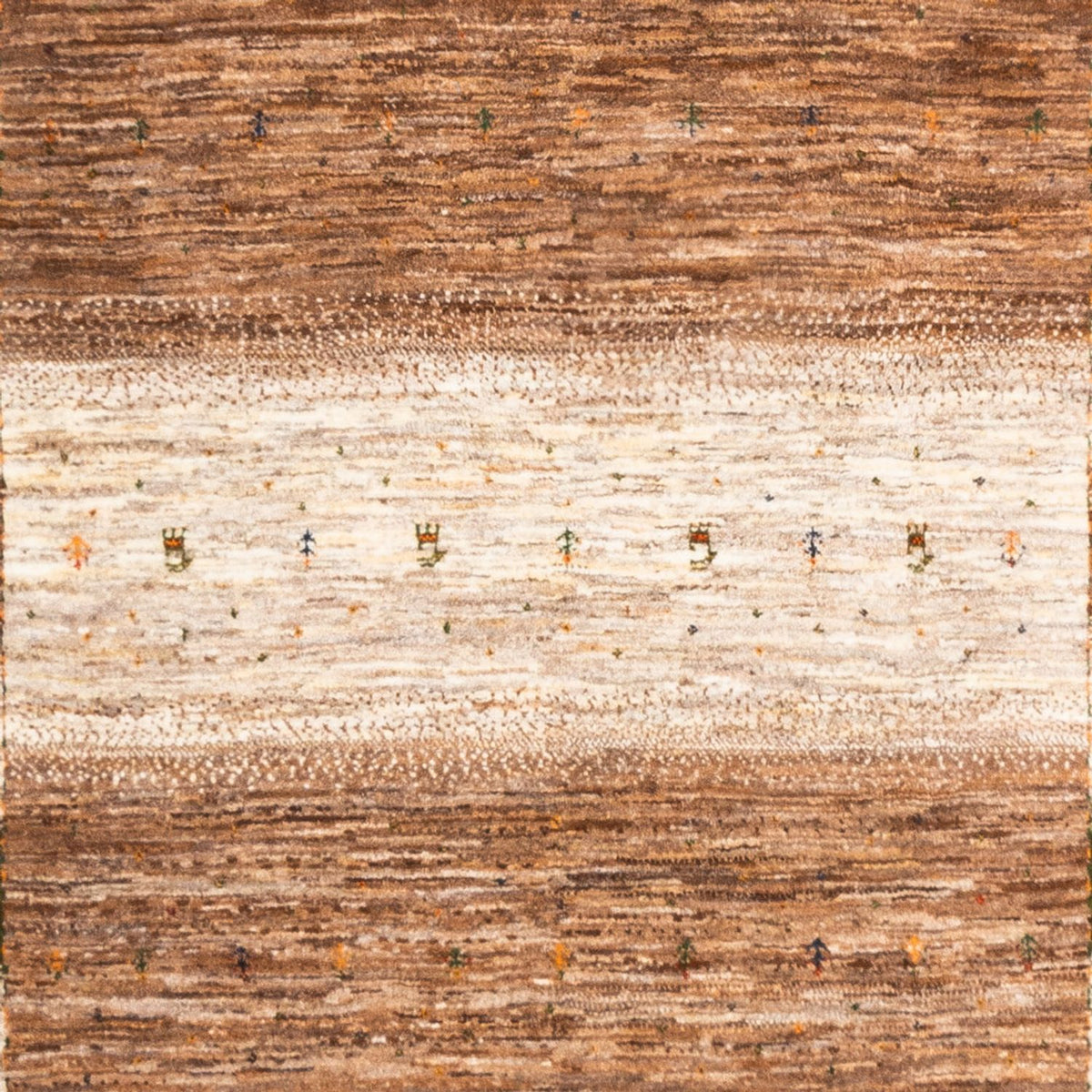 Tapis Gabbeh - Loribaft Persan - 237 x 171 cm - naturel