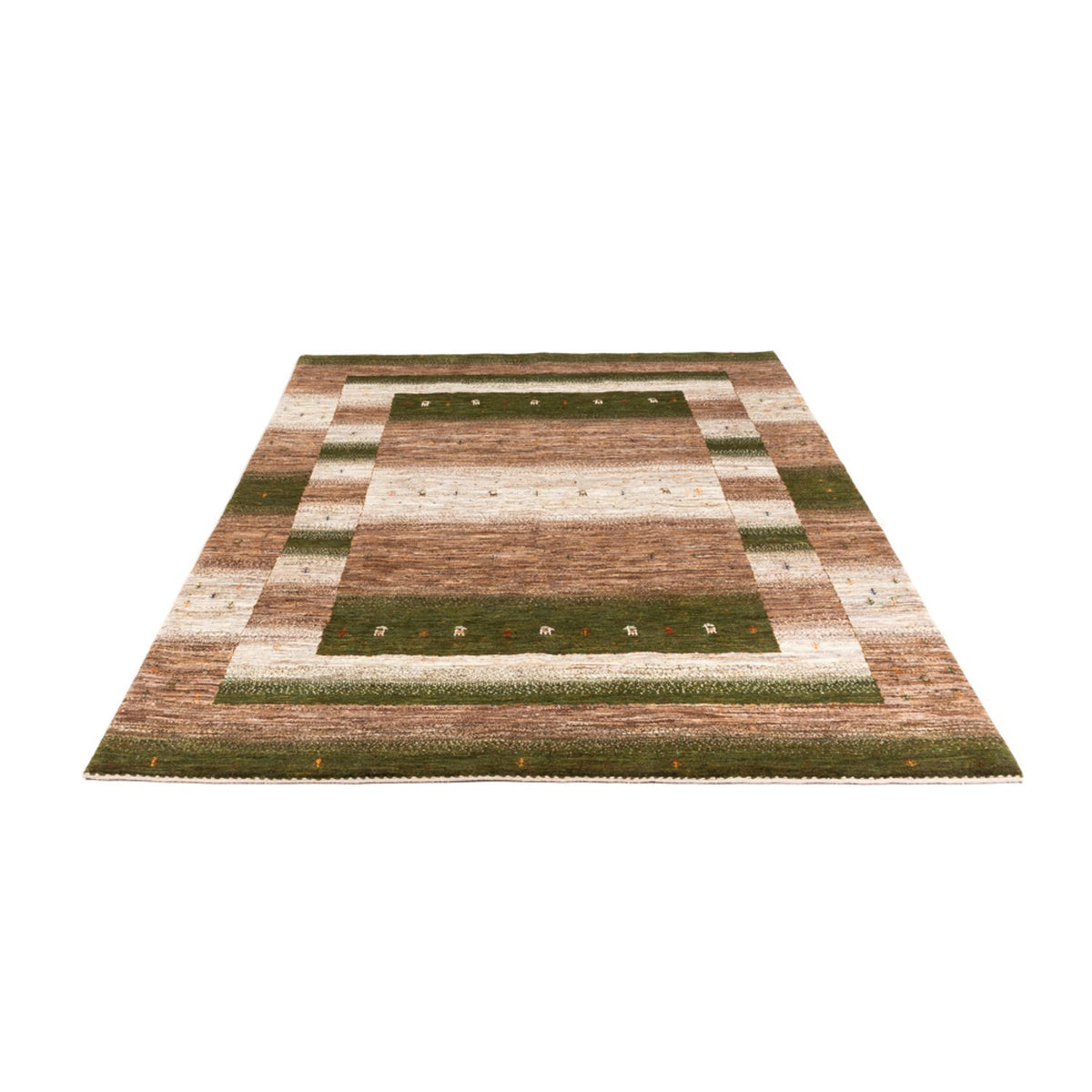 Tapis Gabbeh - Loribaft Persan - 237 x 171 cm - naturel