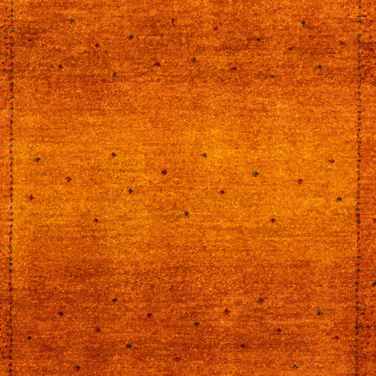 Tapis Gabbeh - Loribaft Persan - 160 x 110 cm - orange