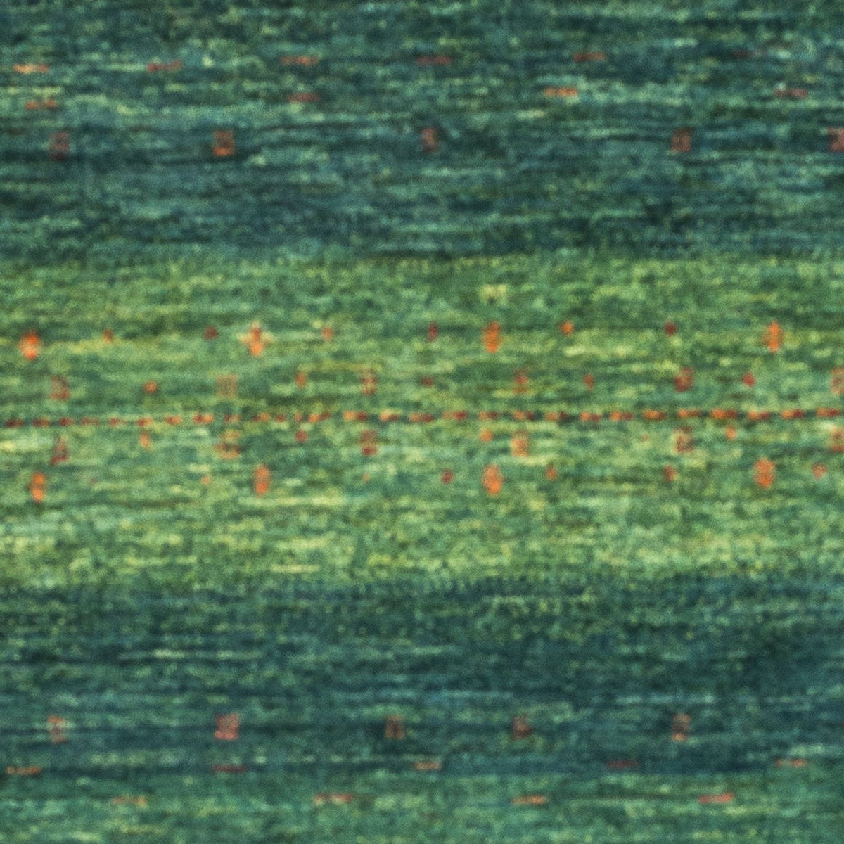 Tapis Gabbeh - Loribaft Persan - 152 x 107 cm - vert