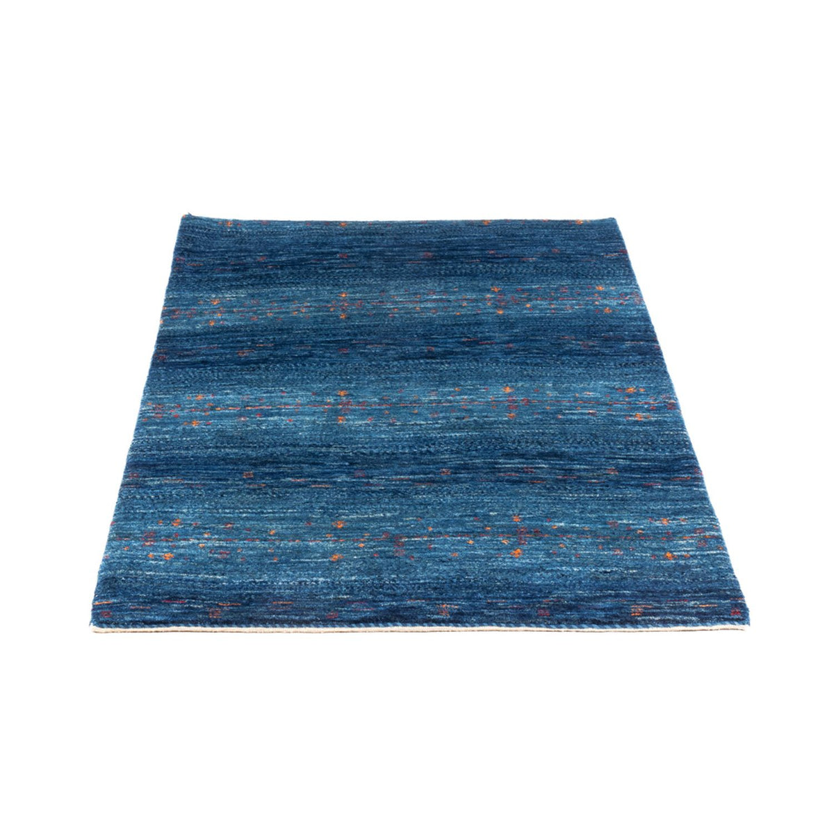 Tapis Gabbeh - Loribaft Persan - 120 x 80 cm - bleu