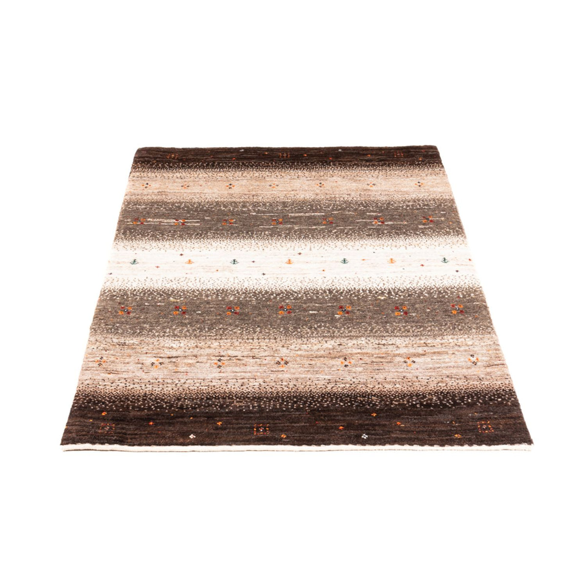 Tapis Gabbeh - Loribaft Persan - 127 x 82 cm - gris