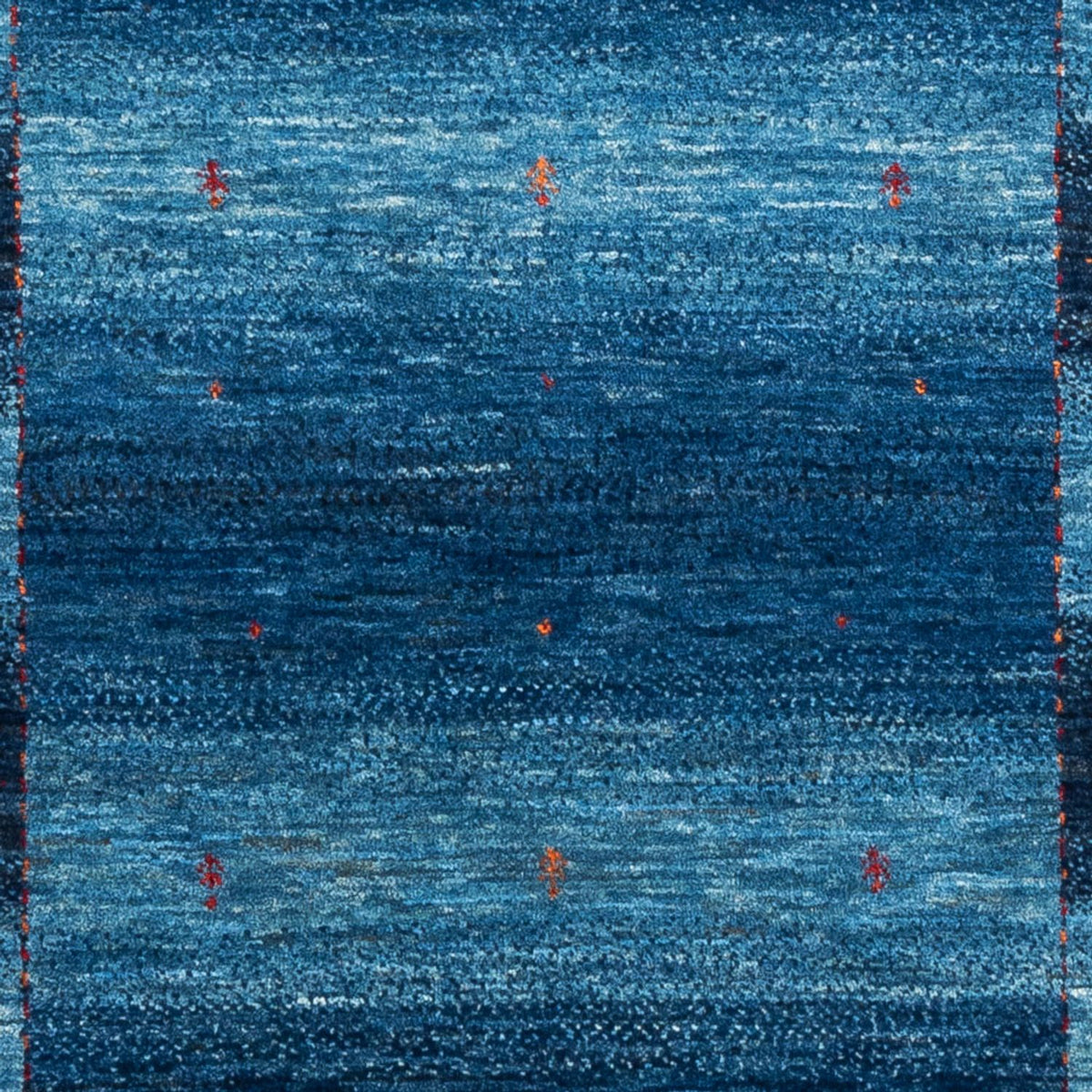Tapis Gabbeh - Loribaft Persan - 190 x 128 cm - bleu