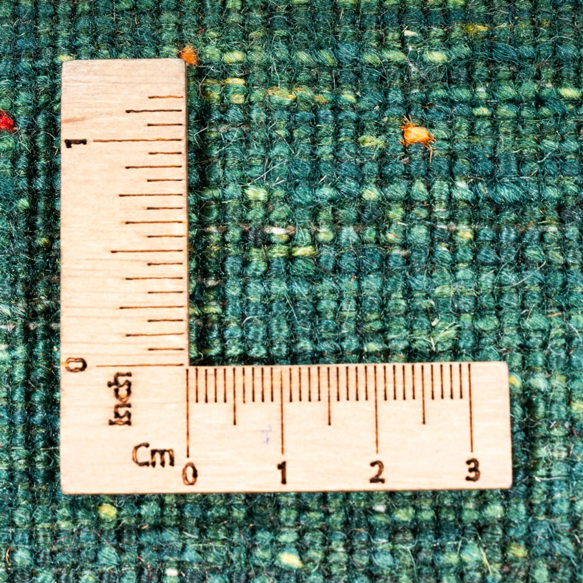 Tapis Gabbeh - Loribaft Persan - 147 x 100 cm - vert