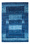 Tapis Gabbeh - Loribaft Persan - 145 x 101 cm - bleu