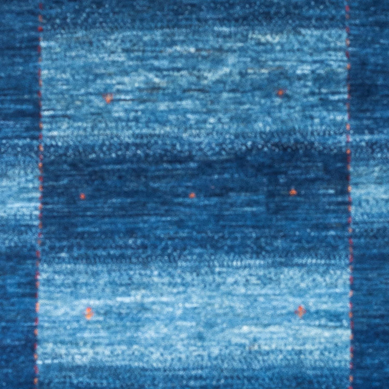 Tapis Gabbeh - Loribaft Persan - 145 x 101 cm - bleu