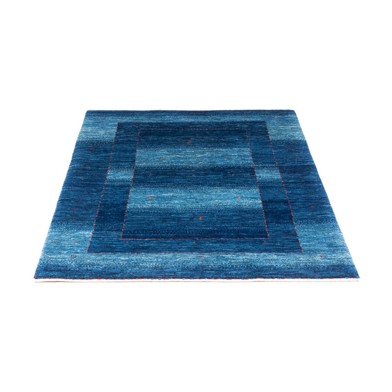 Tapis Gabbeh - Loribaft Persan - 145 x 101 cm - bleu