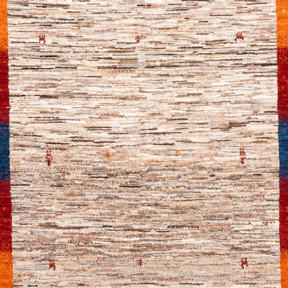 Tapis Gabbeh - Loribaft Persan - 237 x 165 cm - multicolore