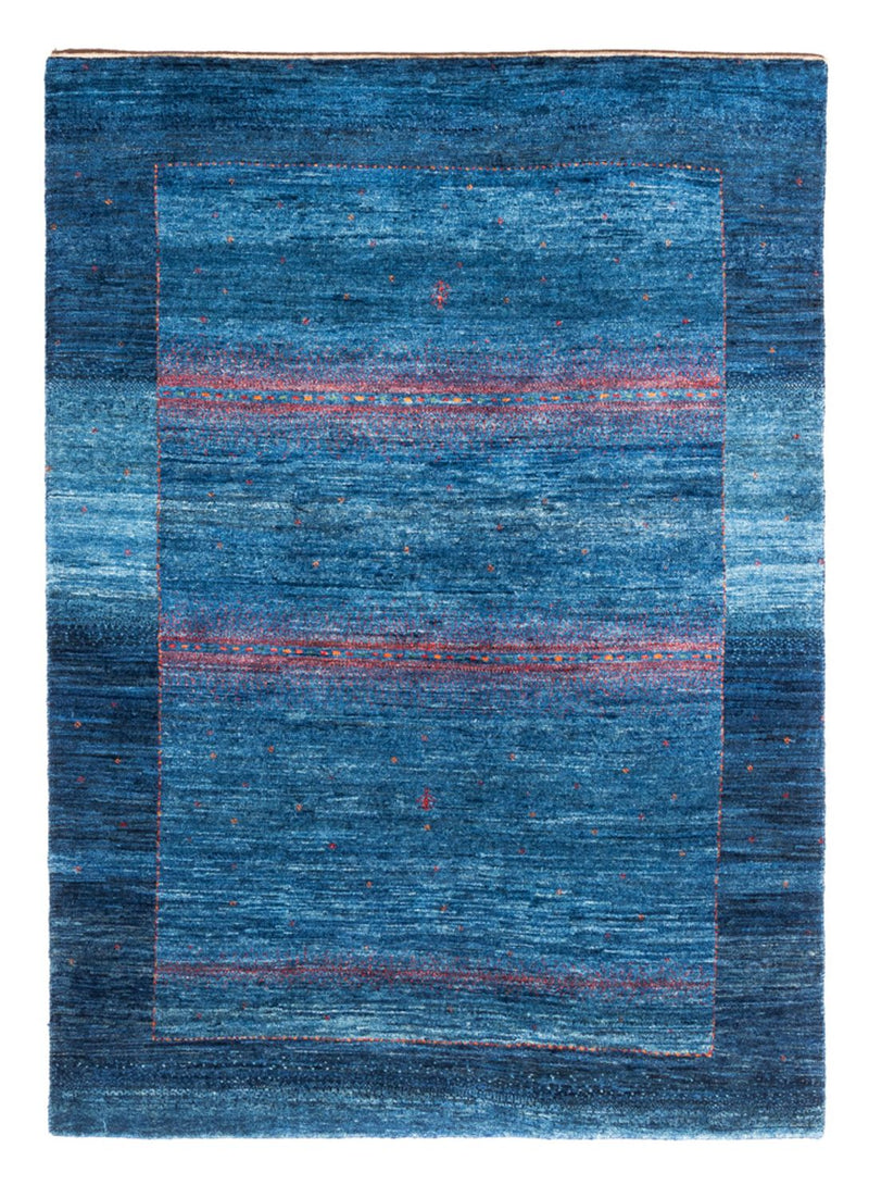 Tapis Gabbeh - Loribaft Persan - 168 x 118 cm - bleu