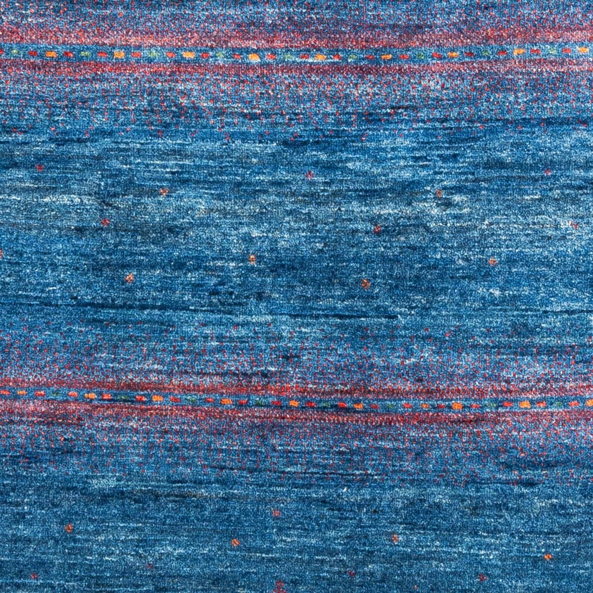 Tapis Gabbeh - Loribaft Persan - 168 x 118 cm - bleu