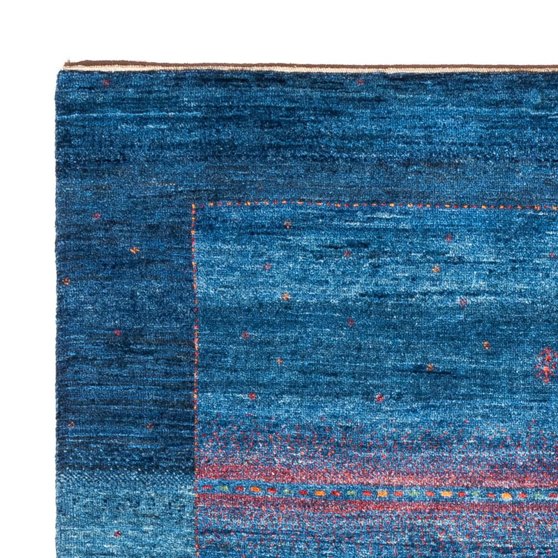 Tapis Gabbeh - Loribaft Persan - 168 x 118 cm - bleu