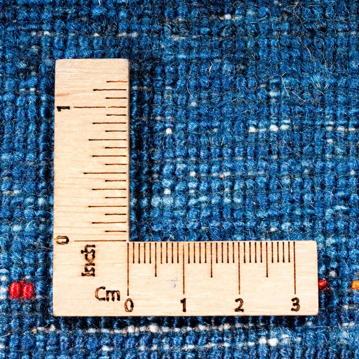 Tapis Gabbeh - Loribaft Persan - 164 x 116 cm - bleu