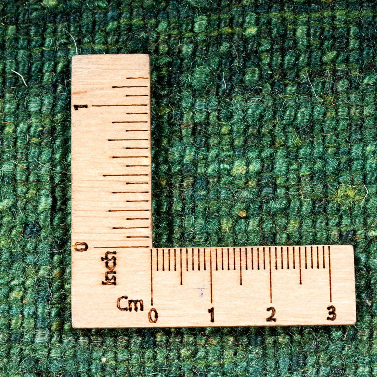 Tapis Gabbeh - Loribaft Persan - 181 x 118 cm - vert