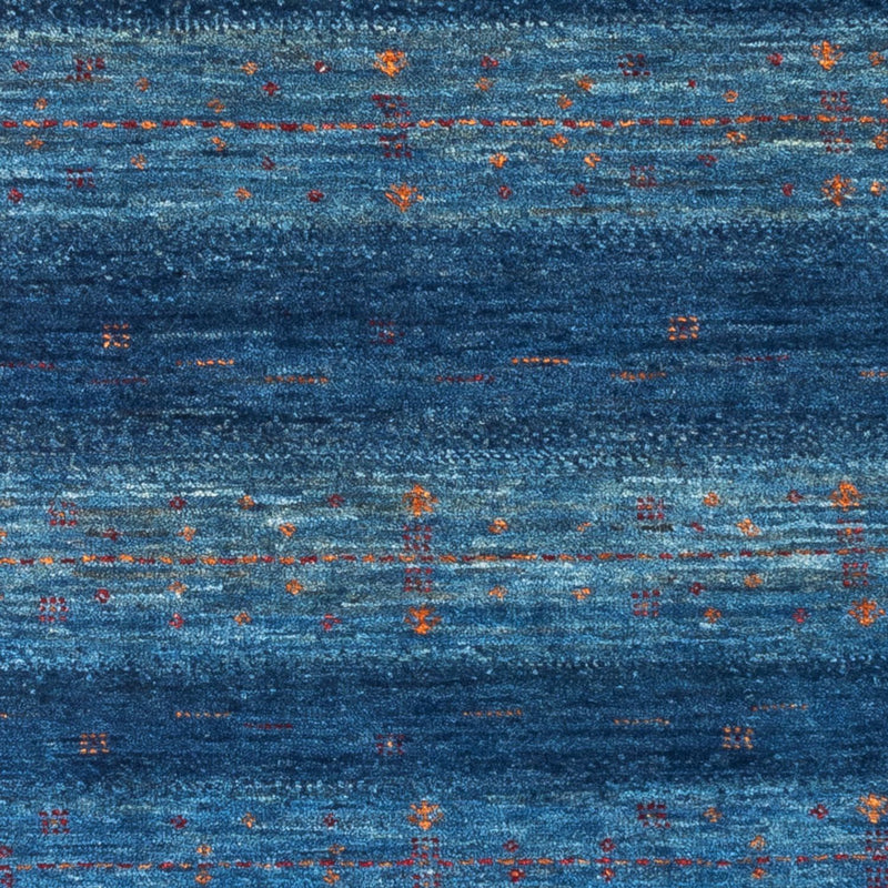 Tapis Gabbeh - Loribaft Persan - 120 x 85 cm - bleu