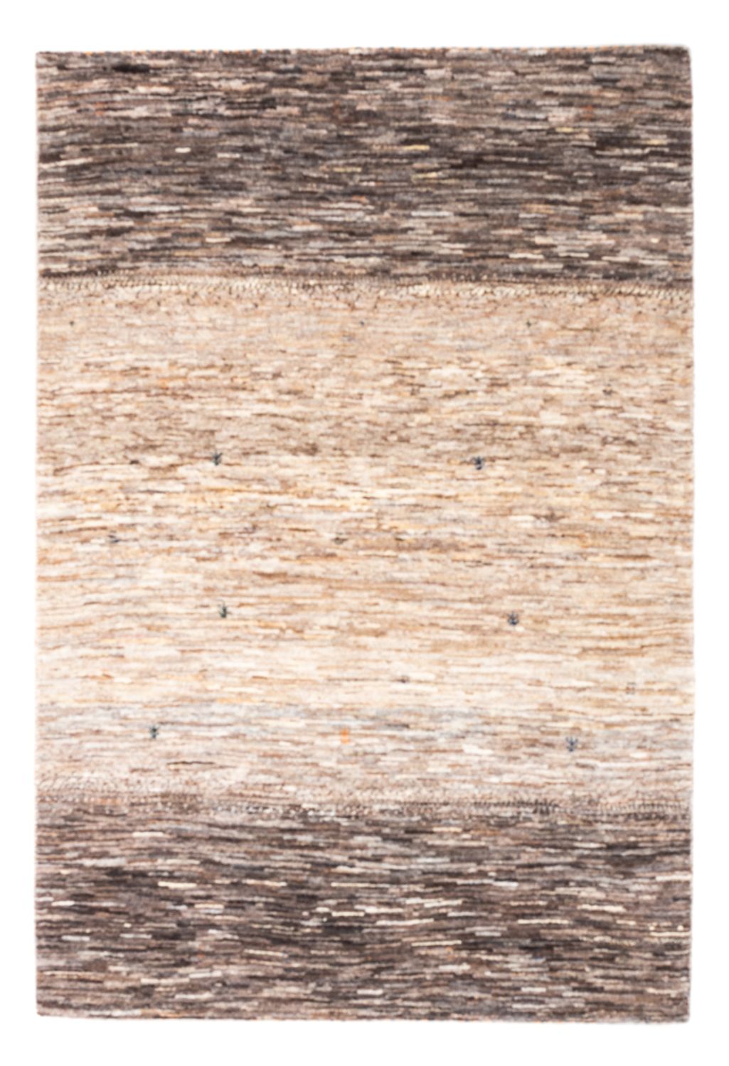 Tapis Gabbeh - Loribaft Persan - 150 x 103 cm - gris