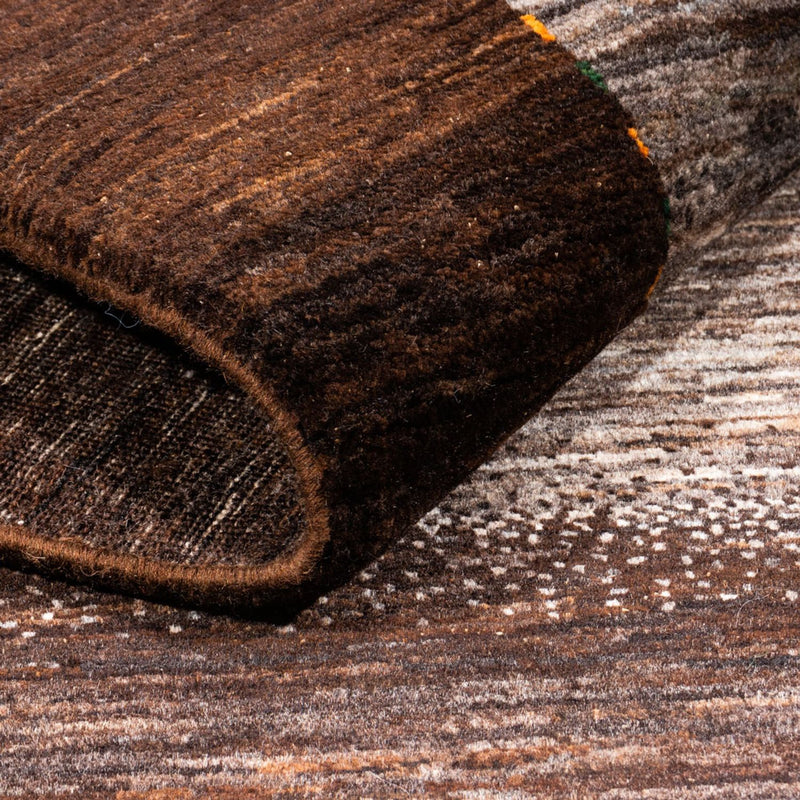 Tapis Gabbeh - Loribaft Persan - 154 x 103 cm - gris