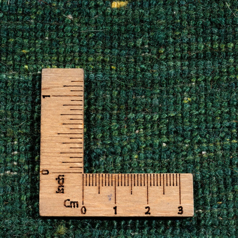 Tapis Gabbeh - Loribaft Persan - 187 x 120 cm - vert