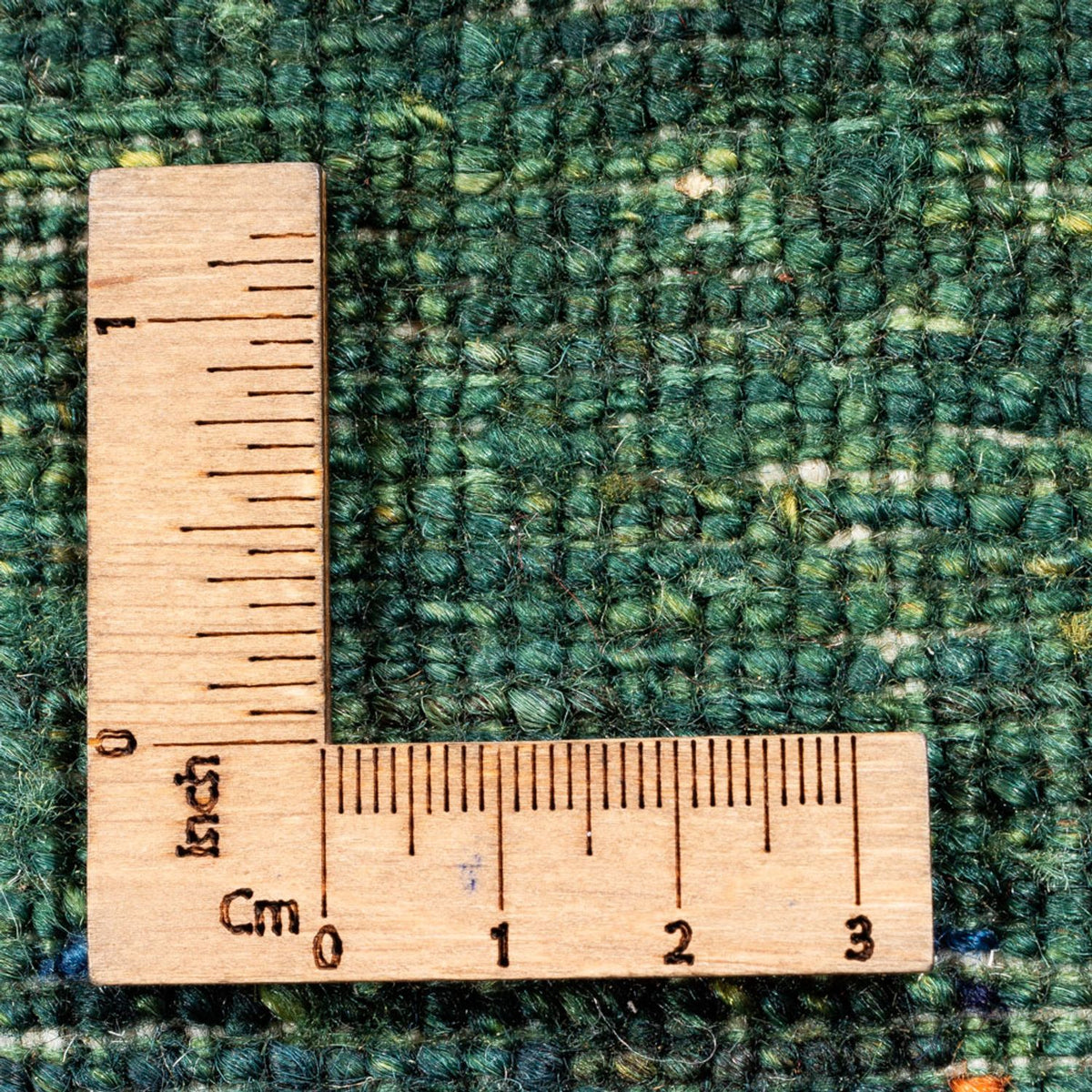 Tapis Gabbeh - Loribaft Persan - 237 x 170 cm - vert