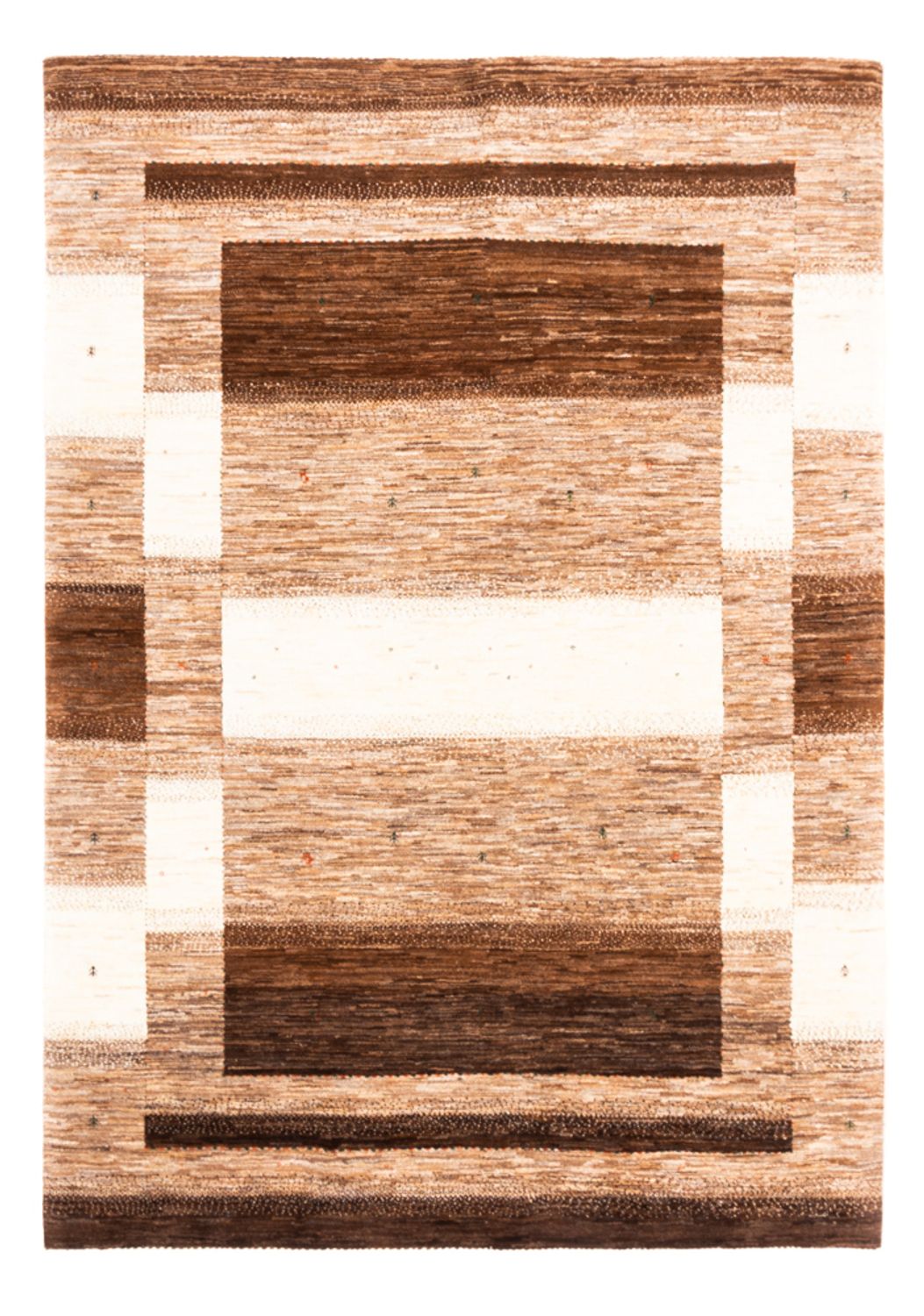 Tapis Gabbeh - Loribaft Persan - 236 x 170 cm - gris