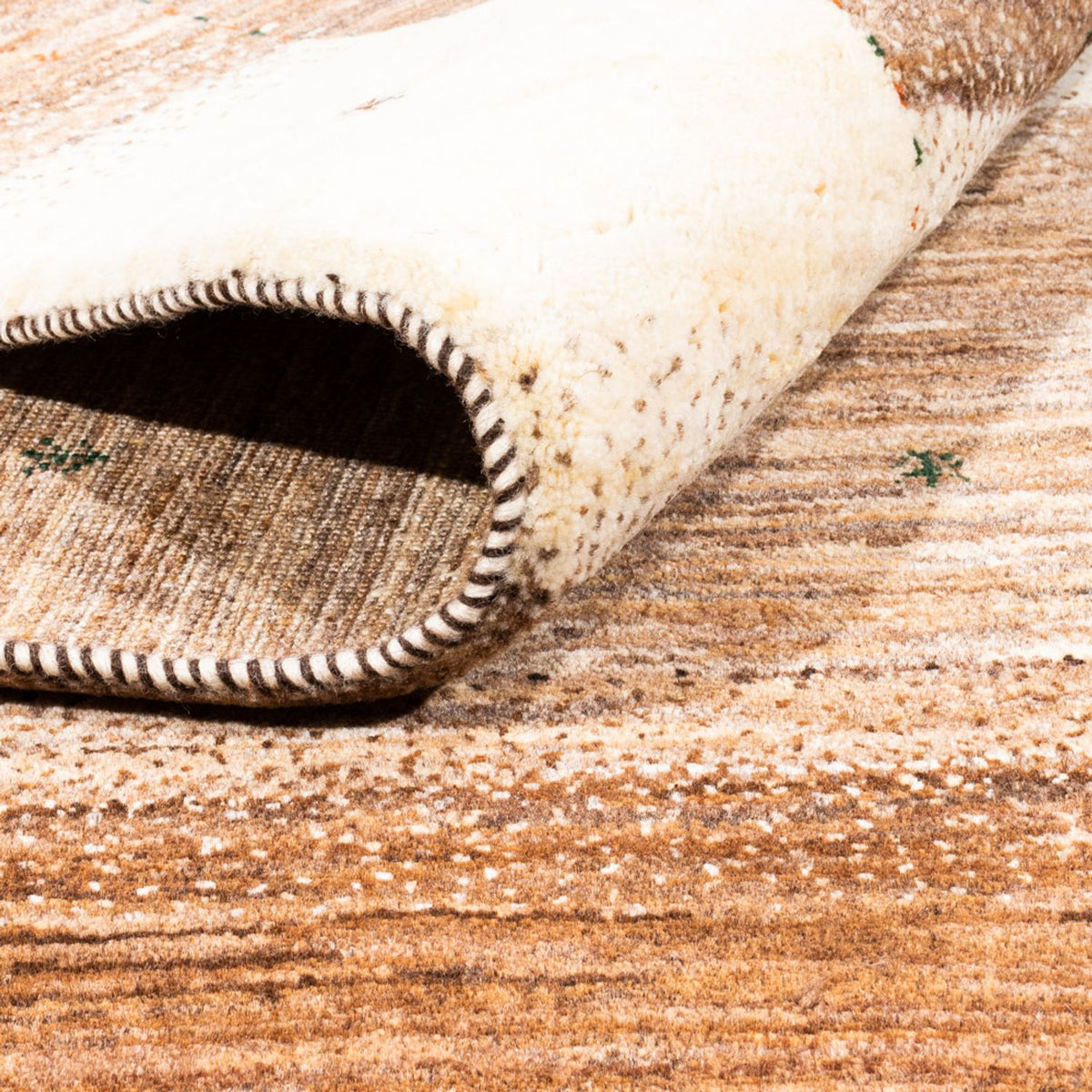 Tapis Gabbeh - Loribaft Persan - 236 x 170 cm - gris