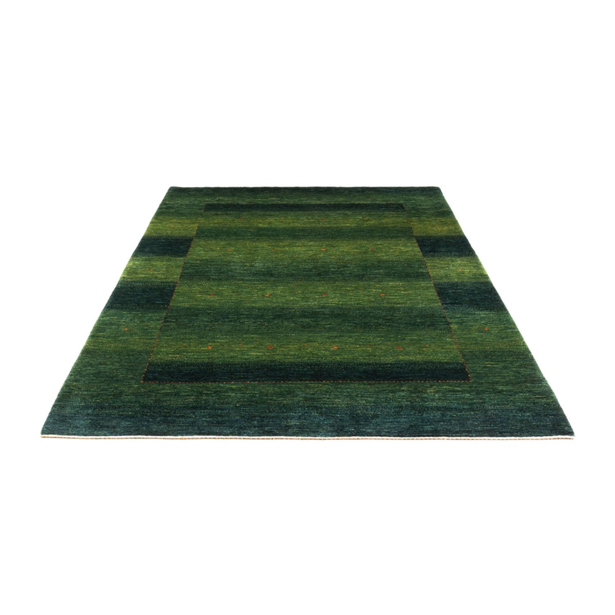 Tapis Gabbeh - Loribaft Persan - 244 x 172 cm - vert