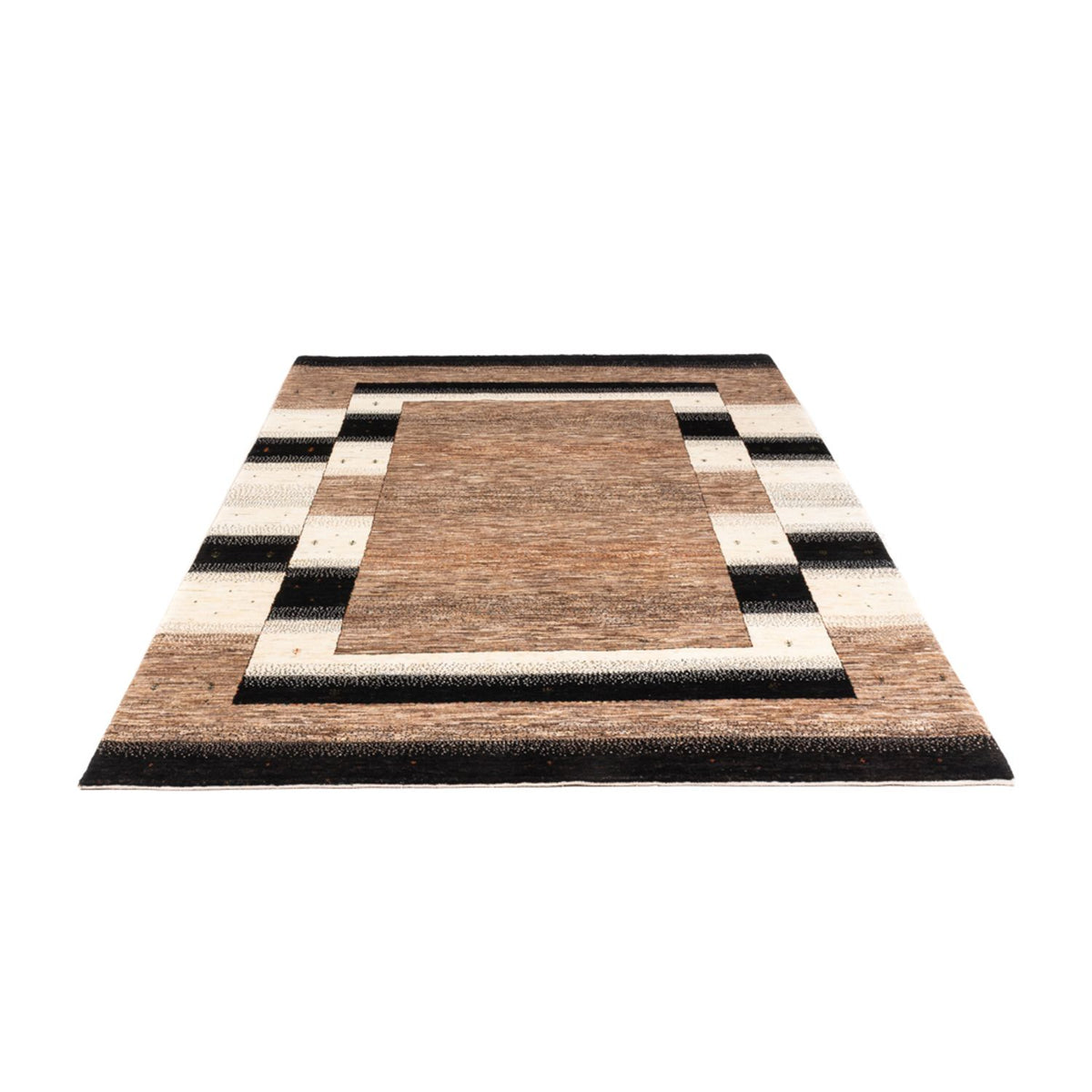 Tapis Gabbeh - Loribaft Persan - 248 x 175 cm - gris
