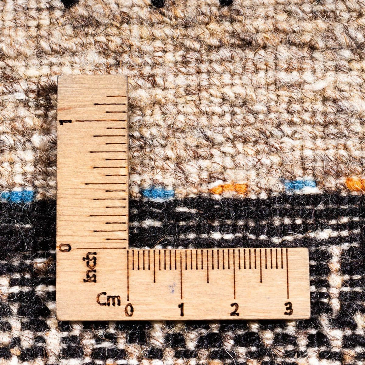 Tapis Gabbeh - Loribaft Persan - 184 x 126 cm - gris