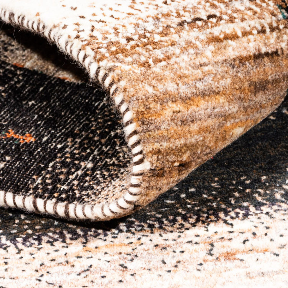 Tapis Gabbeh - Loribaft Persan - 190 x 125 cm - gris