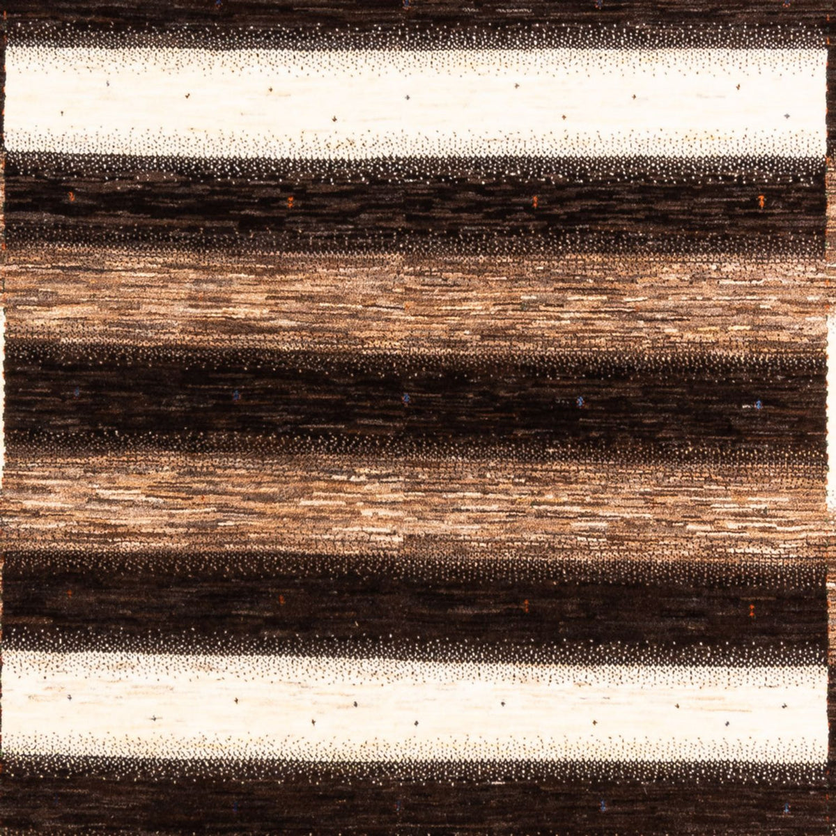 Tapis Gabbeh - Loribaft Persan - 257 x 221 cm - marron