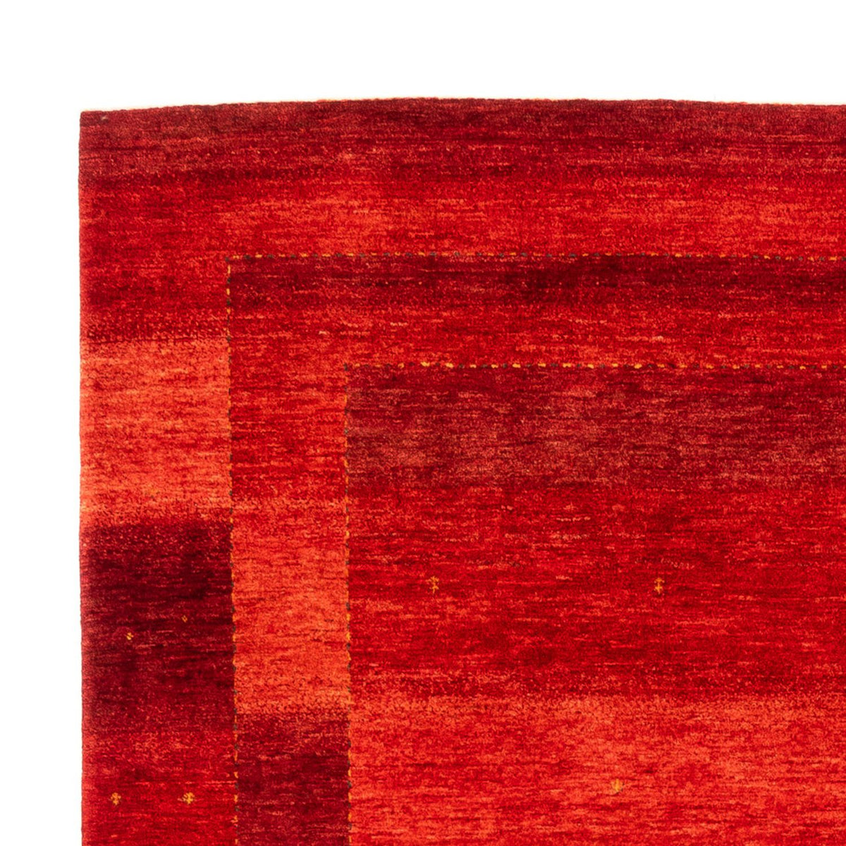 Tapis Gabbeh - Loribaft Persan - 278 x 203 cm - rouge