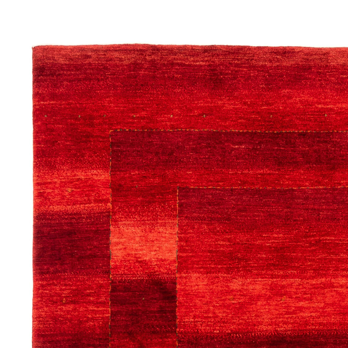 Tapis Gabbeh - Loribaft Persan - 303 x 210 cm - rouge