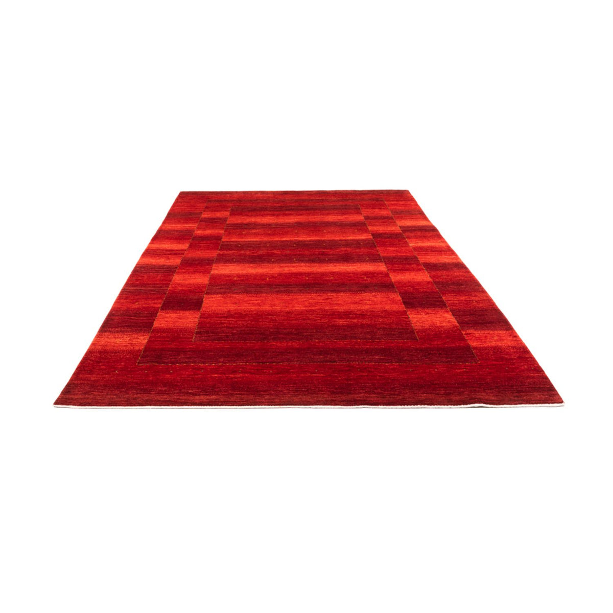 Tapis Gabbeh - Loribaft Persan - 303 x 210 cm - rouge