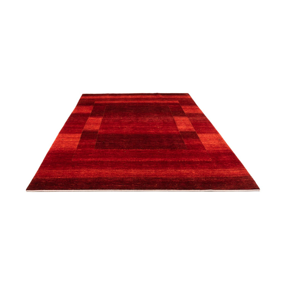 Tapis Gabbeh - Loribaft Persan - 298 x 198 cm - rouge