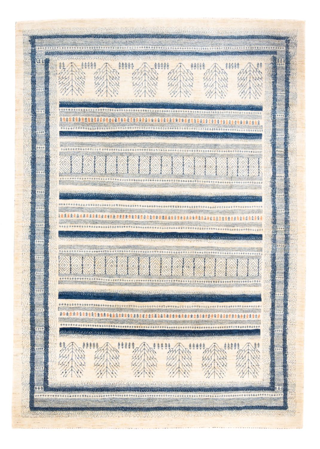 Tapis Gabbeh - Loribaft Persan - 308 x 226 cm - crème